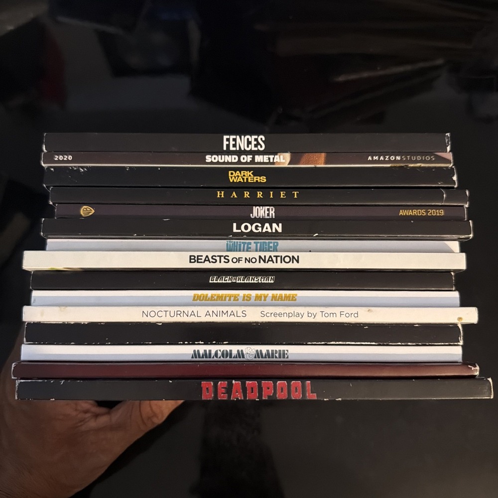 Lot of 15 For Your Consideration FYC Original Screenplay Joker Logan Deadpool